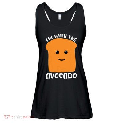 Im With The Avocado Toast Ladies Essential Flowy Tank