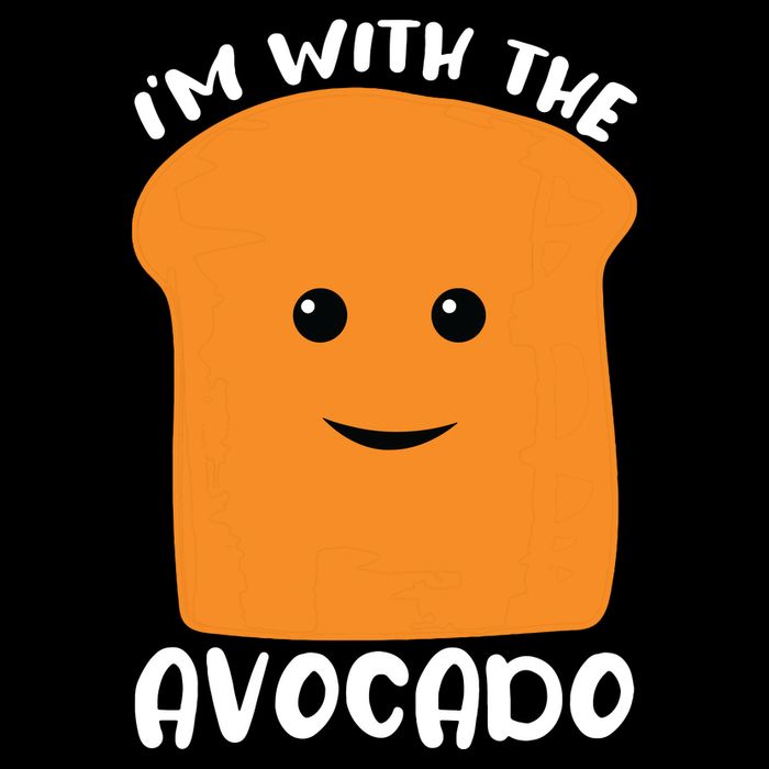 Im With The Avocado Toast 16 in Basic Backpack