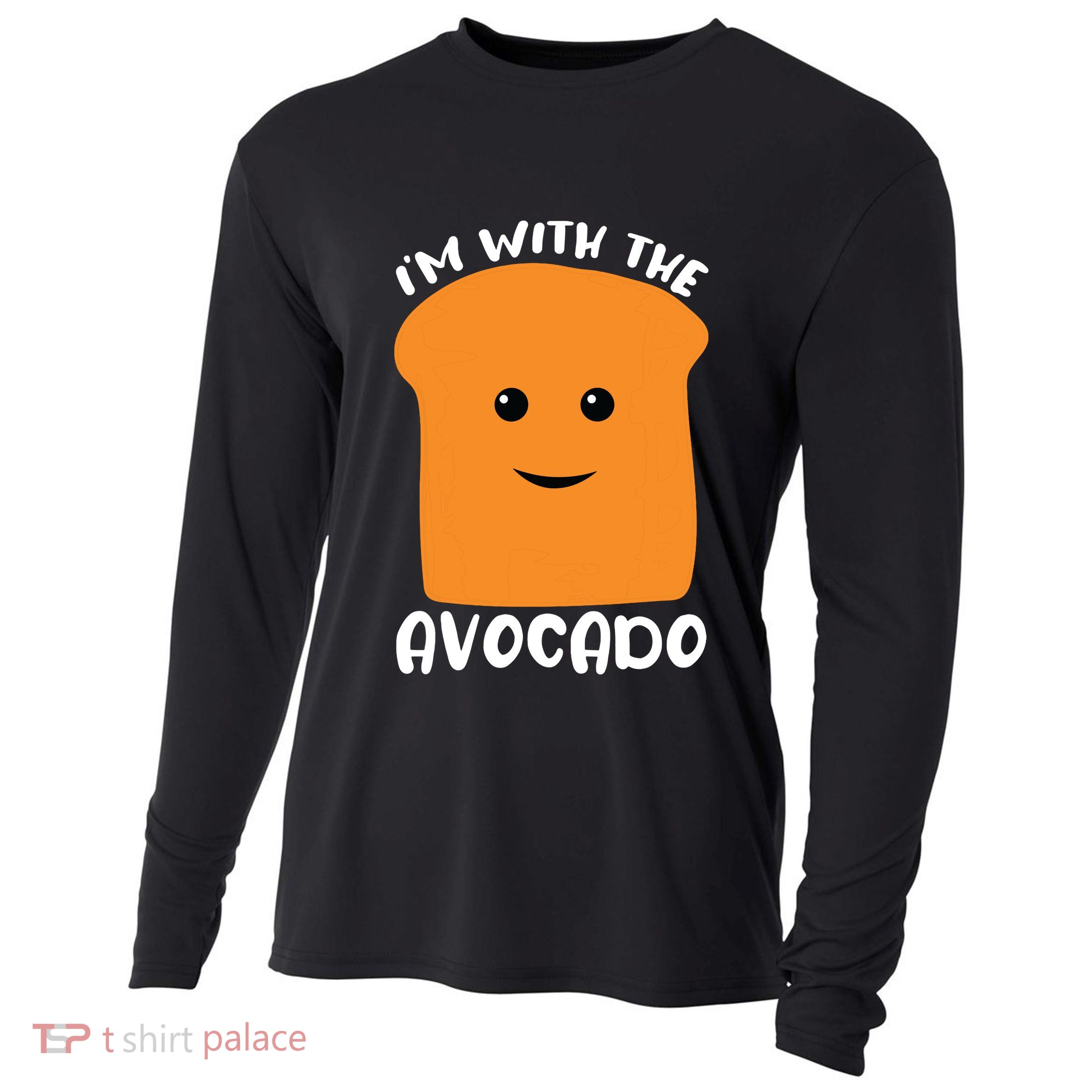 Im With The Avocado Toast Cooling Performance Long Sleeve Crew