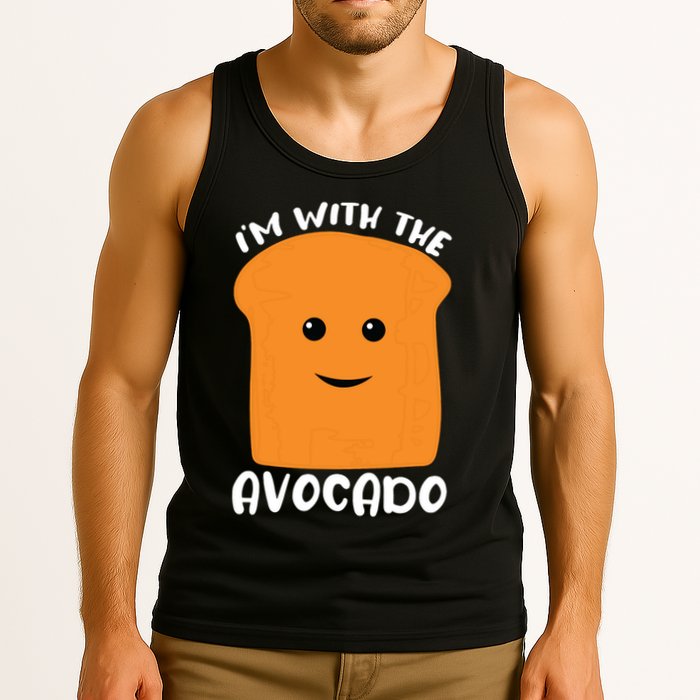 Im With The Avocado Toast Tank Top