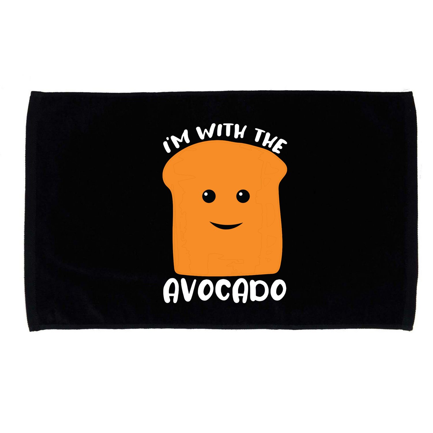 Im With The Avocado Toast Microfiber Hand Towel