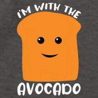Im With The Avocado Toast Vector Backpack