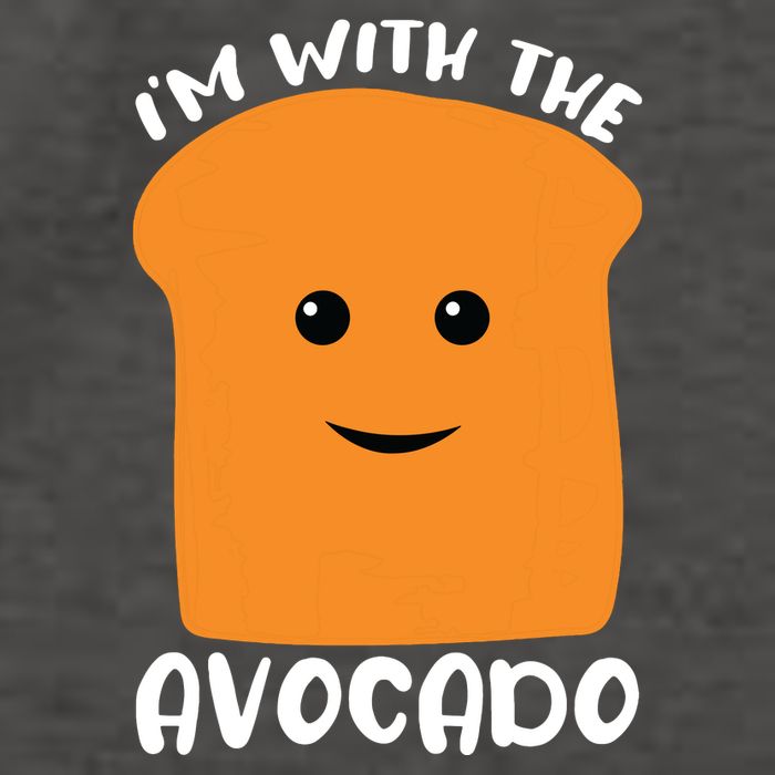 Im With The Avocado Toast Vector Backpack
