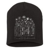 I'm With The Banned Book Short Acrylic Beanie