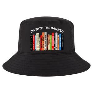 I'm With The Banned Book Cool Comfort Performance Bucket Hat