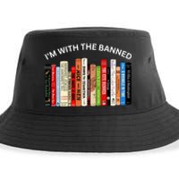 I'm With The Banned Book Sustainable Bucket Hat