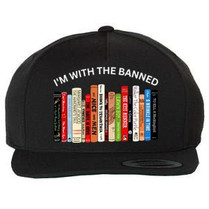 I'm With The Banned Book Wool Snapback Cap