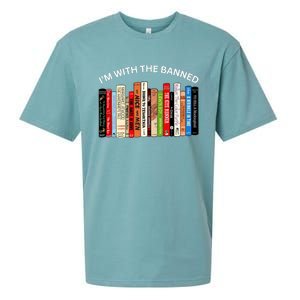 I'm With The Banned Book Sueded Cloud Jersey T-Shirt