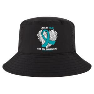 I Wear Teal For My Friend Sexual Assault Awareness Gift Cool Comfort Performance Bucket Hat