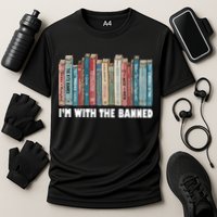 I'm With The Banned Book Cooling Performance Crew T-Shirt