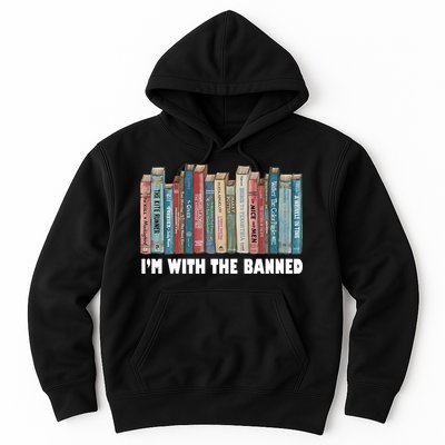 I'm With The Banned Book Hoodie