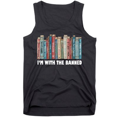 I'm With The Banned Book Tank Top