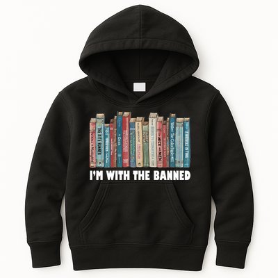 I'm With The Banned Book Kids Hoodie