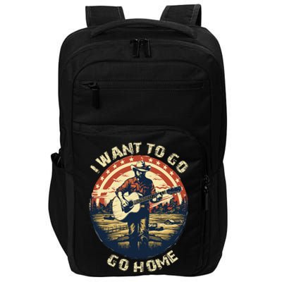 I Want To Go Home Impact Tech Backpack