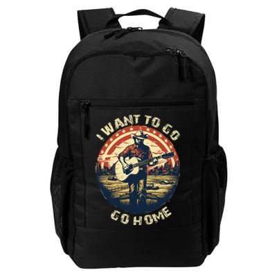 I Want To Go Home Daily Commute Backpack