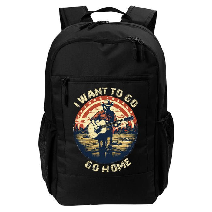 I Want To Go Home Daily Commute Backpack