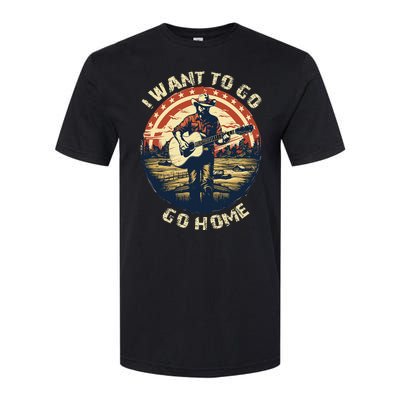 I Want To Go Home Softstyle® CVC T-Shirt