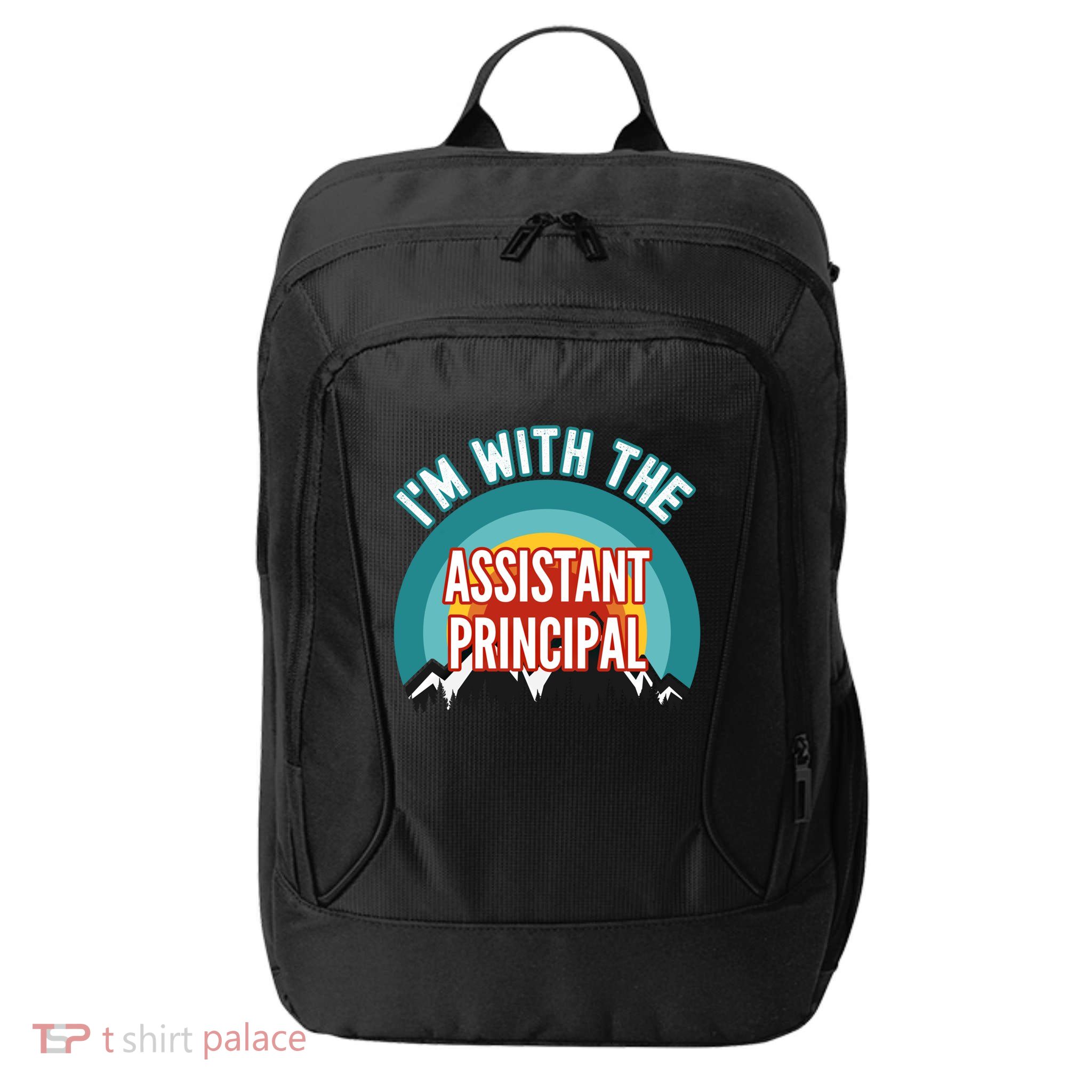 I'm With The Assistant Principal Gift City Backpack