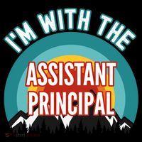 I'm With The Assistant Principal Gift City Backpack