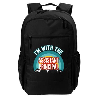 I'm With The Assistant Principal Gift Backpack