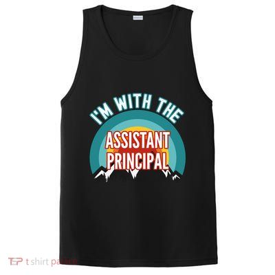 I'm With The Assistant Principal Gift PosiCharge Competitor Tank