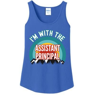 I'm With The Assistant Principal Gift Ladies Essential Tank