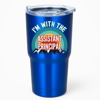 I'm With The Assistant Principal Gift Tumbler
