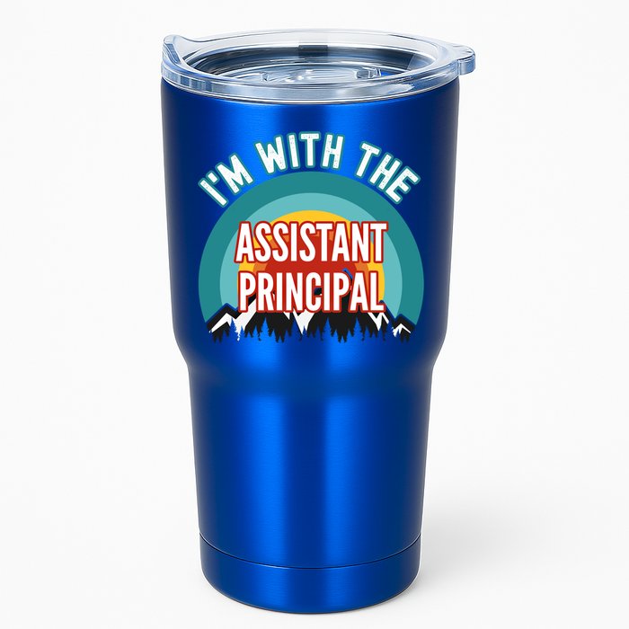I'm With The Assistant Principal Gift Tumbler