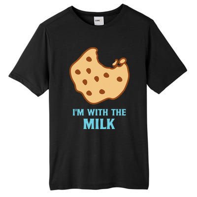 Im With The Milk And Cookie Matching Halloween Couples Tall Fusion ChromaSoft Performance T-Shirt