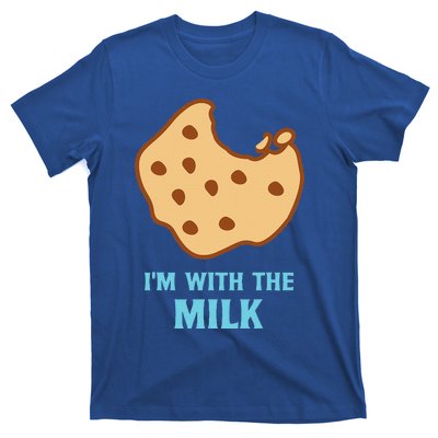 Im With The Milk And Cookie Matching Halloween Couples T-Shirt