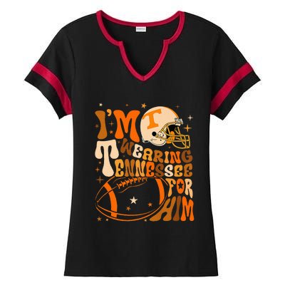 Im Wearing Tennessee Orange For Him Tennessee Football Ladies Halftime Notch Neck Tee