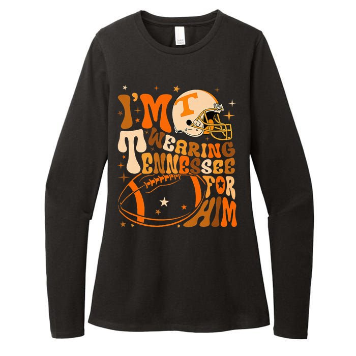 Im Wearing Tennessee Orange For Him Tennessee Football Womens CVC Long Sleeve Shirt