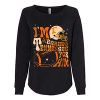 Im Wearing Tennessee Orange For Him Tennessee Football Womens California Wash Sweatshirt