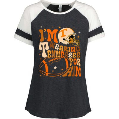 Im Wearing Tennessee Orange For Him Tennessee Football Enza Ladies Jersey Colorblock Tee