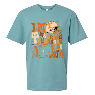 Im Wearing Tennessee Orange For Him Tennessee Football Sueded Cloud Jersey T-Shirt