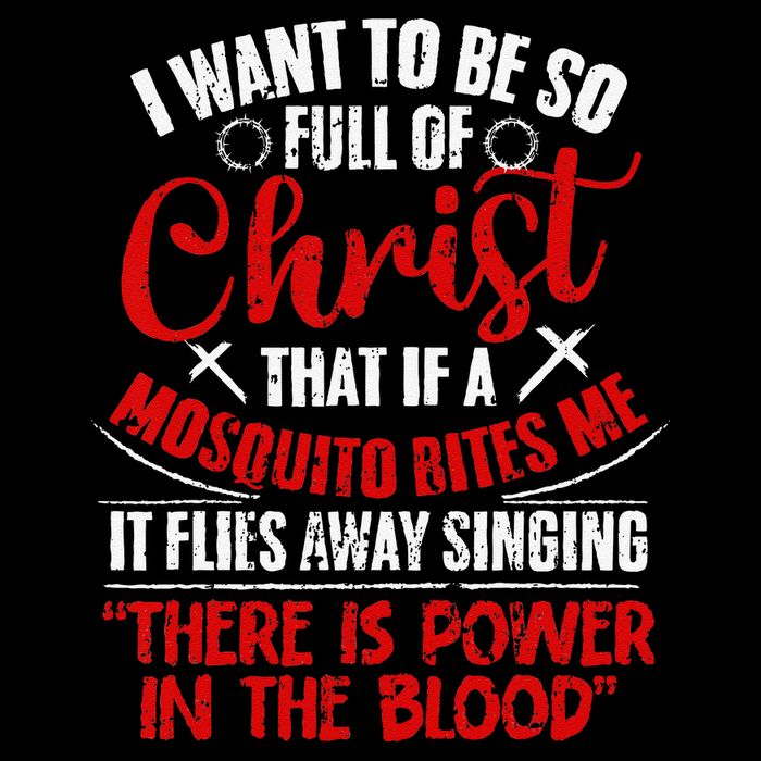 I Want To Be So Full Of Christ Christian Religious Jesus God Drawstring Bag