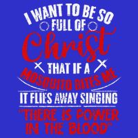 I Want To Be So Full Of Christ Christian Religious Jesus God 16 in Basic Backpack