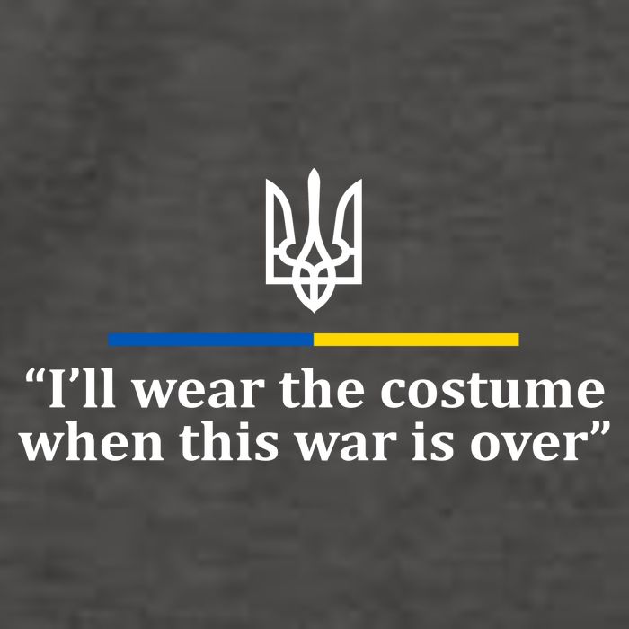 I’ll Wear the Costume when This War Is Over Vector Backpack