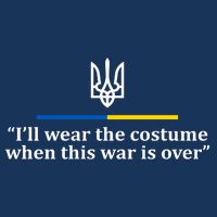 I’ll Wear the Costume when This War Is Over Drawstring Bag