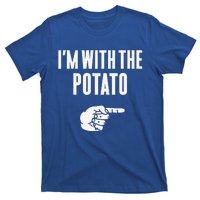 Im With The Potato Funny Halloween Couple Costume Gift T-Shirt