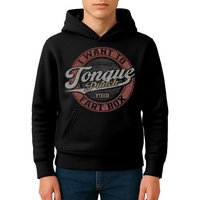 I Want To Tongue Punch Your Fart Box Kids Hoodie