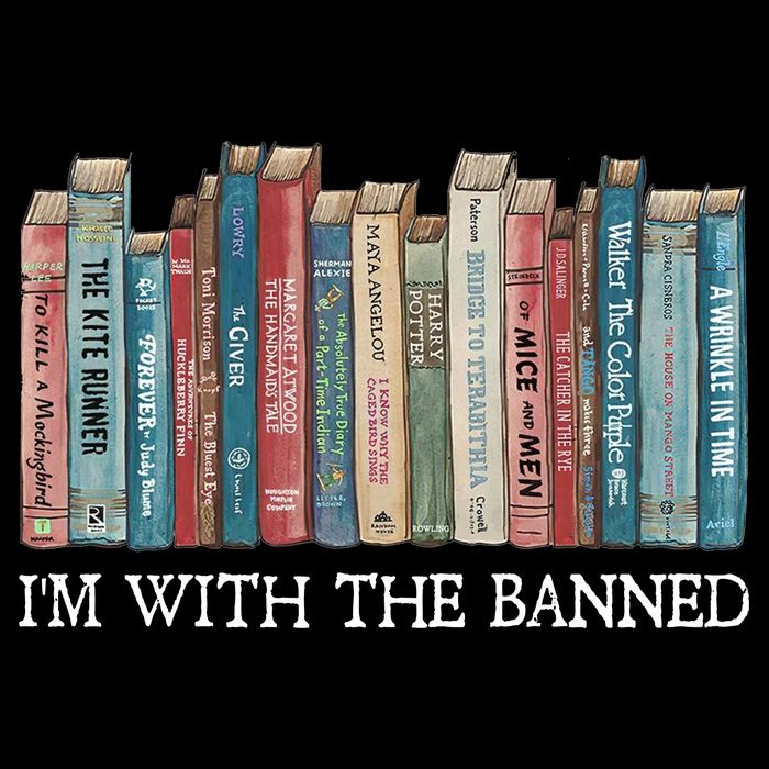 I'm With The Banned Book Backpack