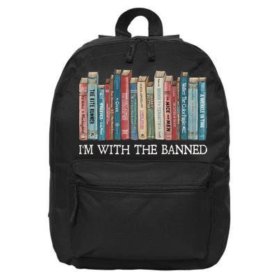 I'm With The Banned Book 16 in Basic Backpack