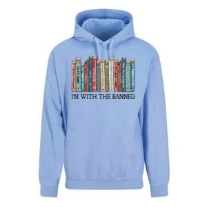 I'm With The Banned Book Unisex Surf Hoodie