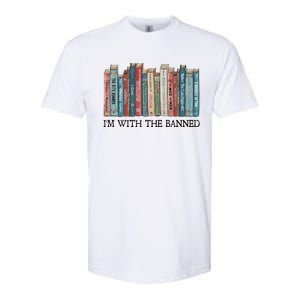 I'm With The Banned Book Softstyle CVC T-Shirt