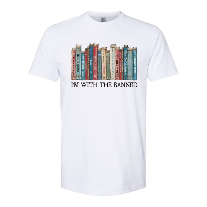 I'm With The Banned Book Softstyle CVC T-Shirt