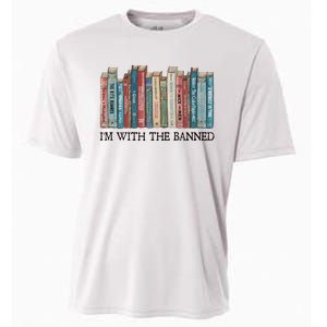 I'm With The Banned Book Cooling Performance Crew T-Shirt