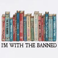 I'm With The Banned Book Cooling Performance Crew T-Shirt