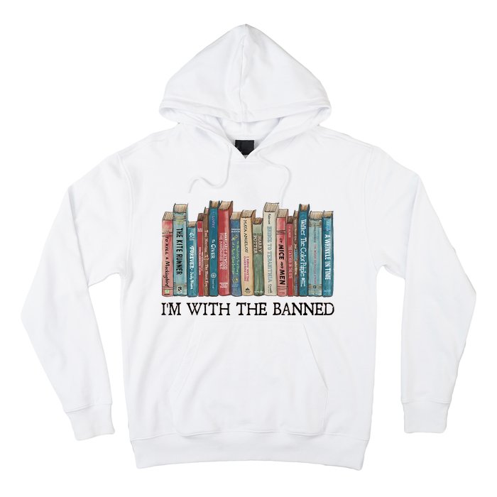 I'm With The Banned Book Hoodie