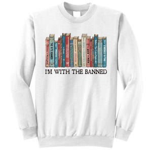 I'm With The Banned Book Sweatshirt